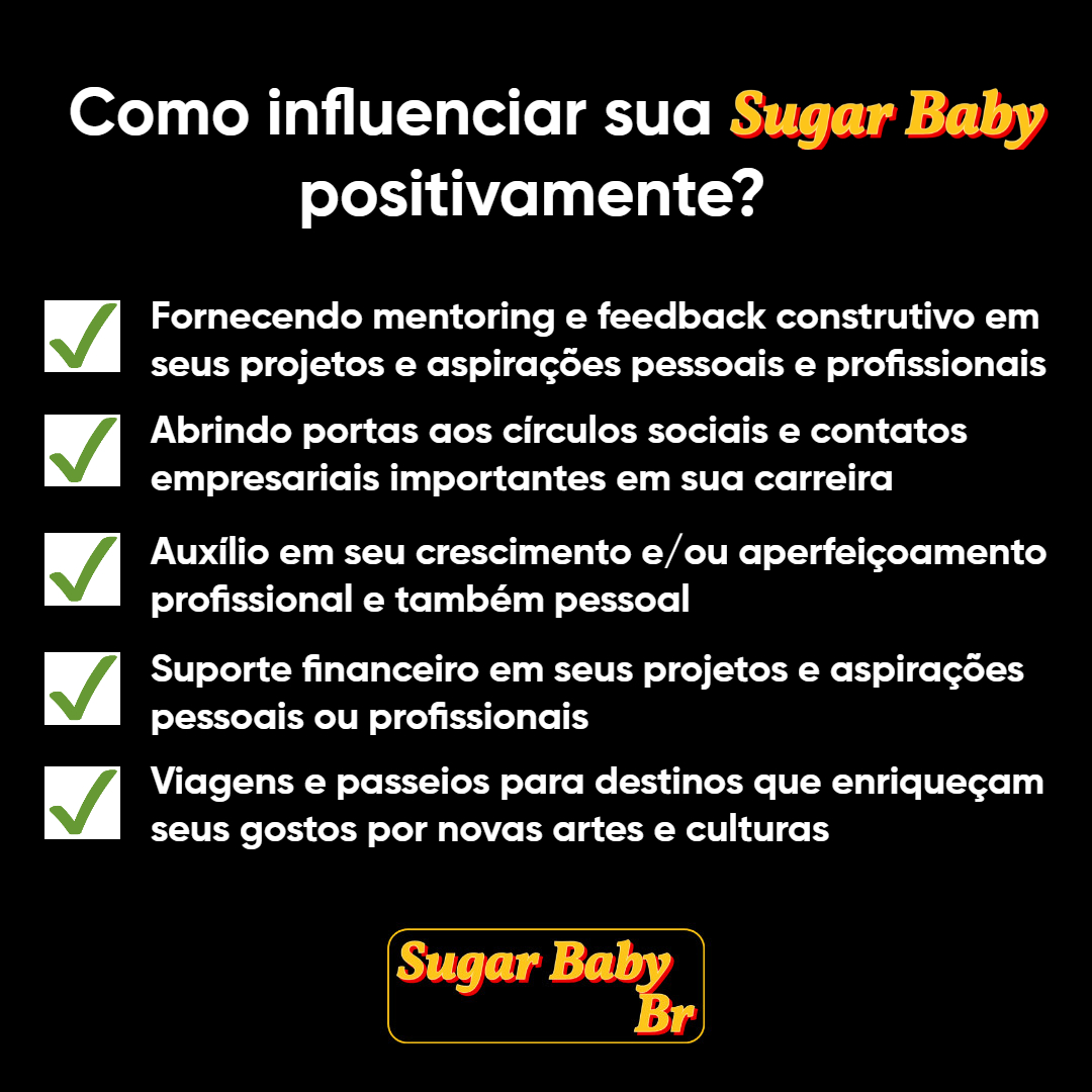 Vantagens de ser uma sugar baby